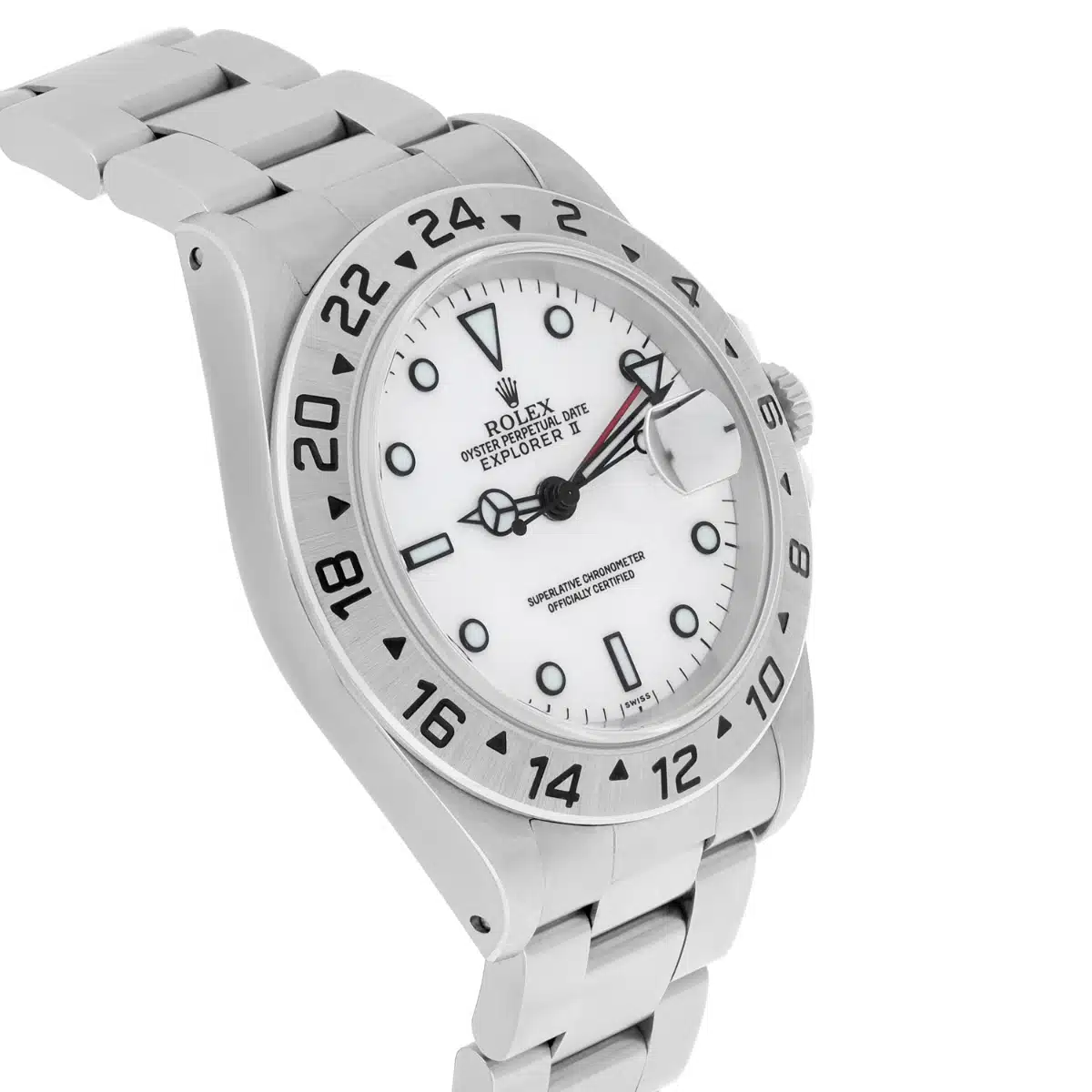 Rolex Explorer II 16570 40mm Stainless Steel White Dial Men's Watch 2001 – image 5