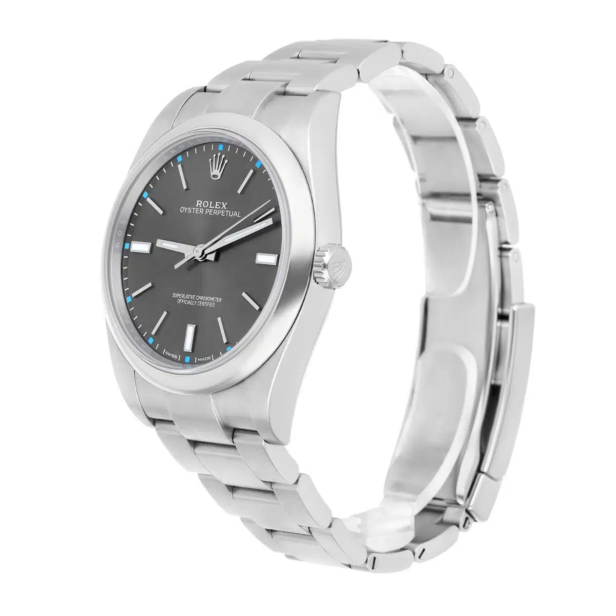 Rolex Oyster Perpetual 114300 Blue Dial Oyster Bracelet Box – image 4