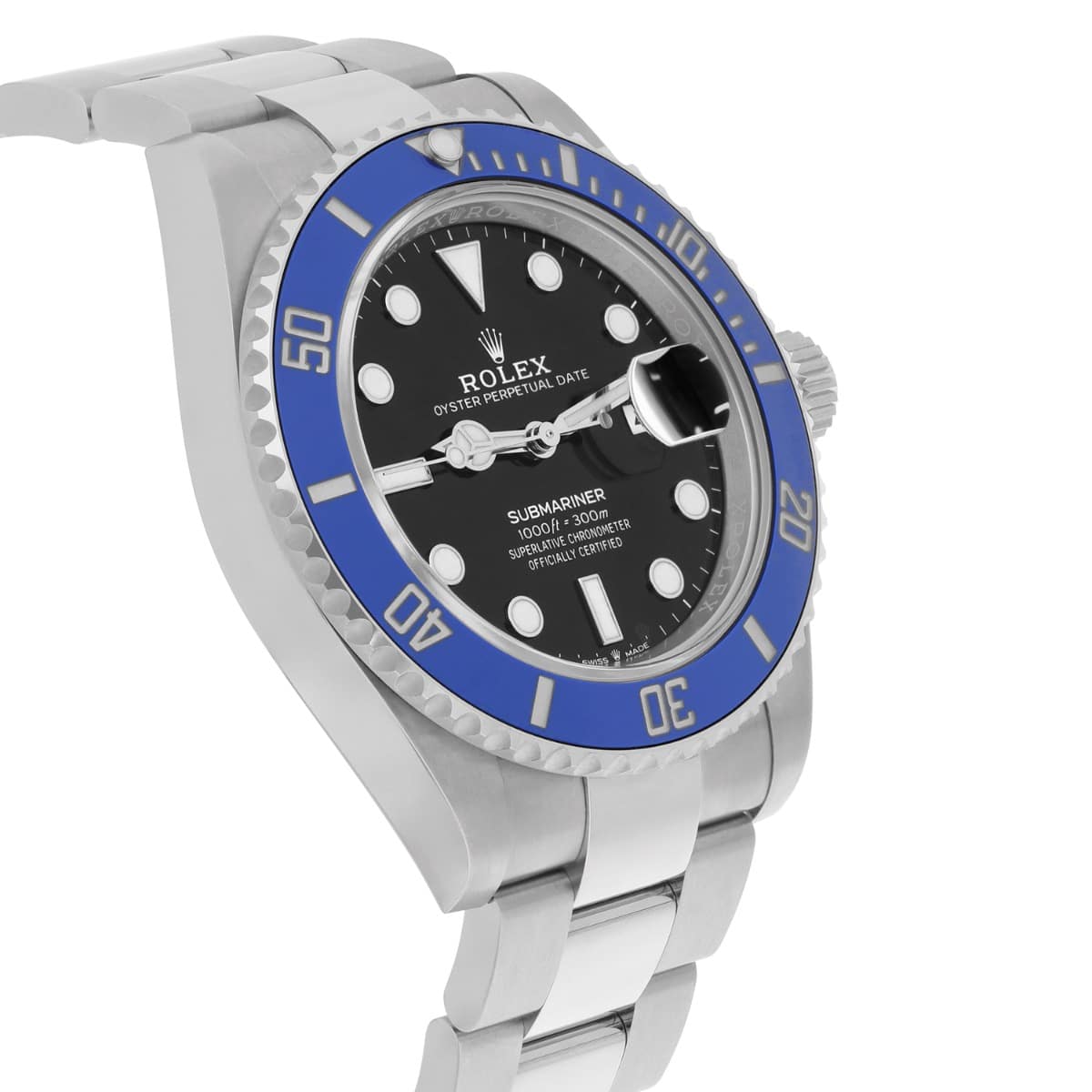 Rolex Submariner Date "Cookie Monster" 126619LB White Gold Watch Blue Bezel MINT - 2021