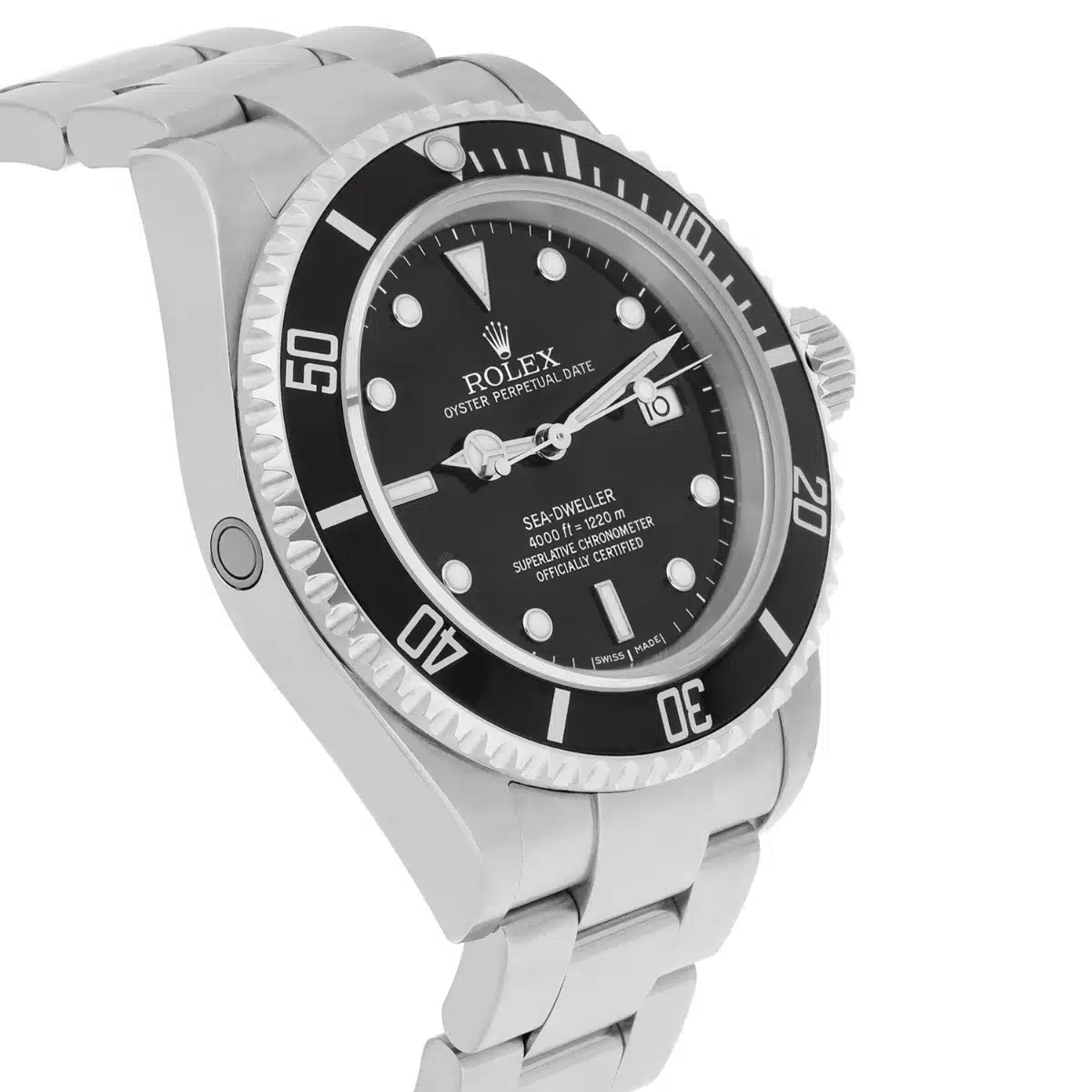Rolex Sea-Dweller 40mm Black Dial Oyster Stainless Steel Watch 16600 Circa 2005 – image 5