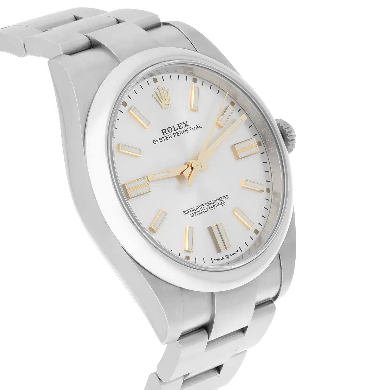 Rolex Oyster Perpetual 124300-0001 41 Silver Dial Stainless Steel Mens Watch – image 5
