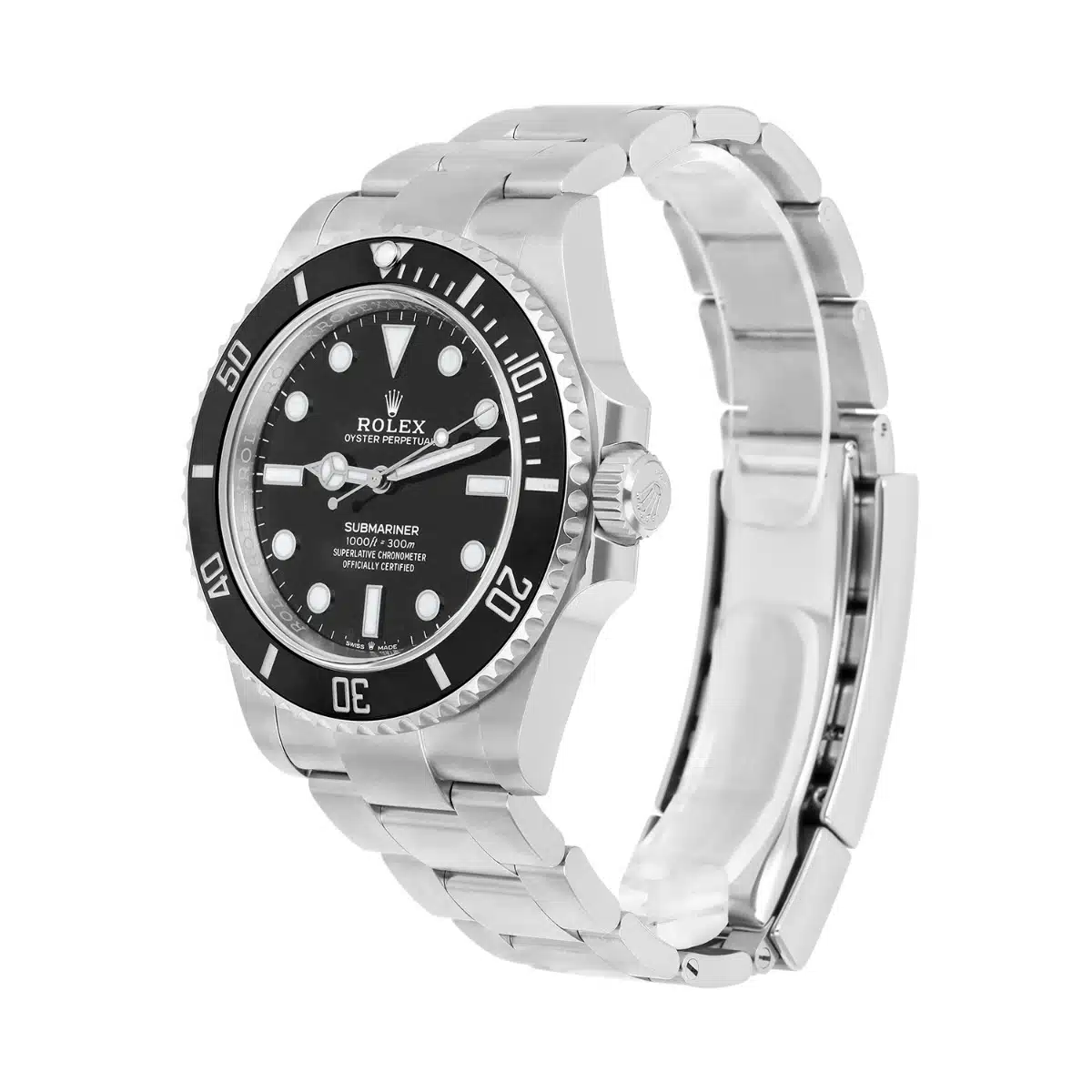 Rolex No Date Submariner 124060 41mm Stainless Steel with Black Dial Watch 2021 – image 5
