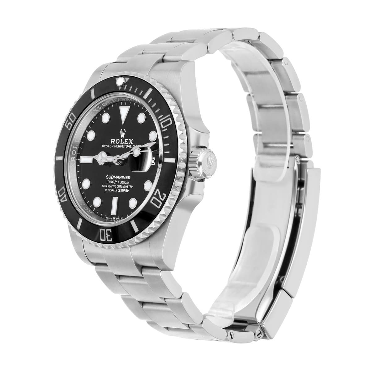Rolex Submariner Date 126610LN Stainless Steel with Black Dial Oyster Bracelet Watch - 2025