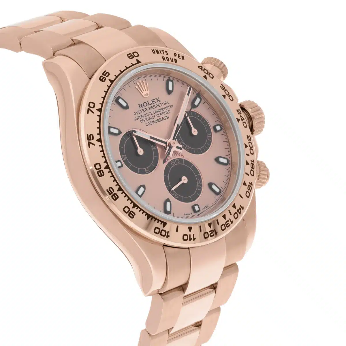 Rolex Cosmograph Daytona 116505-0009 Pink/Black Dial 18K Rose Gold Complete 2014 – image 6