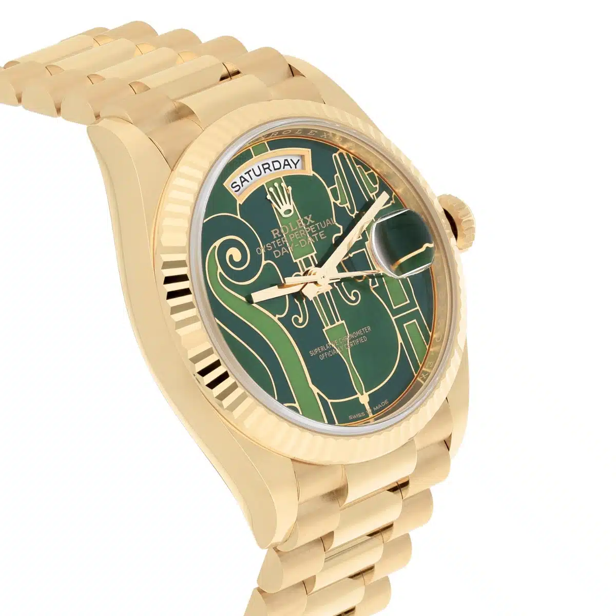 Rolex Day-Date 36 Gold President 128238 Vienna Philharmonic Dial Limited Edition – image 5