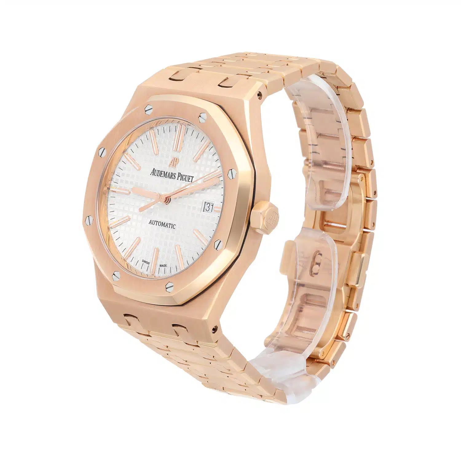 Audemars Piguet Royal Oak 15400OR.OO.1220OR.02 Selfwinding Auto Rose Gold Men 41mm Watch – image 5