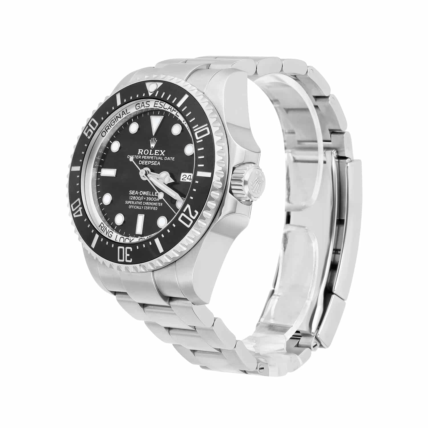 Rolex Sea-Dweller 126660 Deepsea Steel/Ceramic Black Mens 44mm Watch