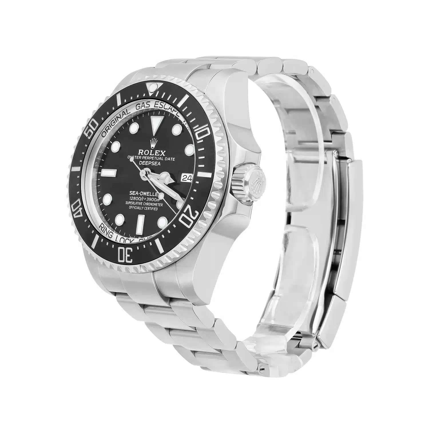 Rolex Sea-Dweller Deepsea Steel/Ceramic Black Dial Mens 44mm Watch 126660 – image 5