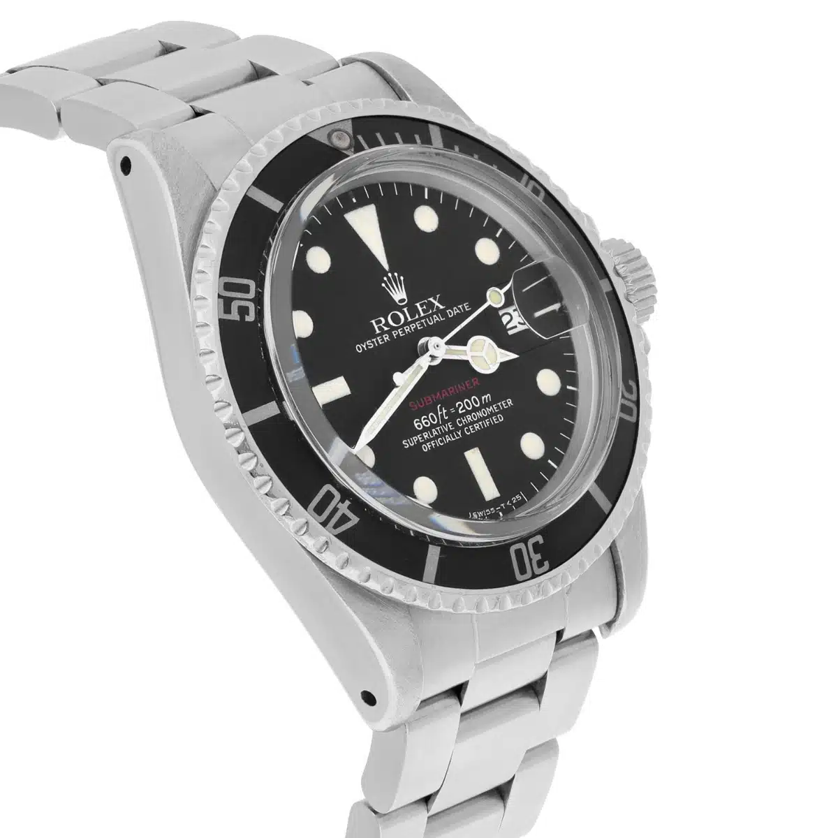 Rolex Submariner 1680 Unpolished Stainless Steel Black Dial – image 5