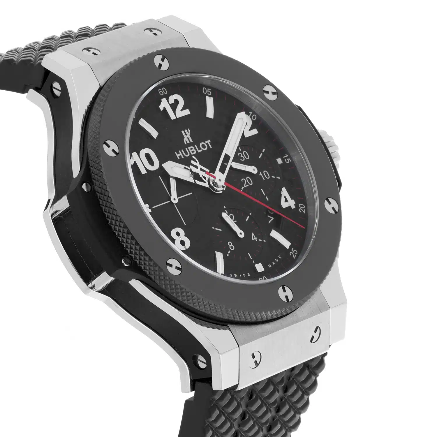 Hublot Big Bang 44 mm BLACK DIAL CERAMIC BEZEL RUBBER BAND 301.SB.131.RX – image 5