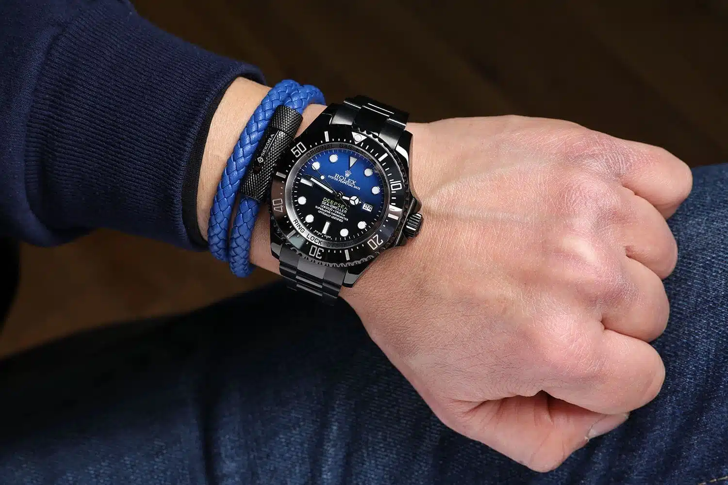 Rolex Blue Sea-Dweller Deepsea Black PVD/DLC Coating 116660 – image 10