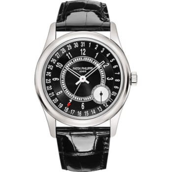 Patek Philippe Calatrava Automatic 18kt White Gold Case 6006G-001 Watch 2018