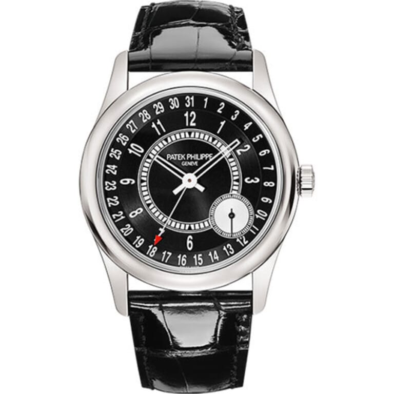 Patek Philippe Calatrava Automatic 18kt White Gold Case 6006G-001 Watch 2018
