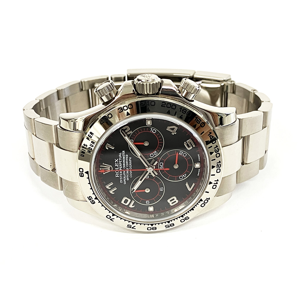 Rolex Cosmograph Daytona 116509 40mm White Gold with Black Dial 2017