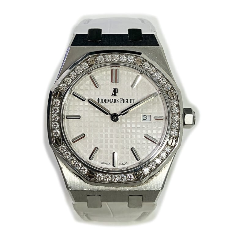 AP Royal Oak 33mm Stainless Steel with Silver Dial Lady Watch