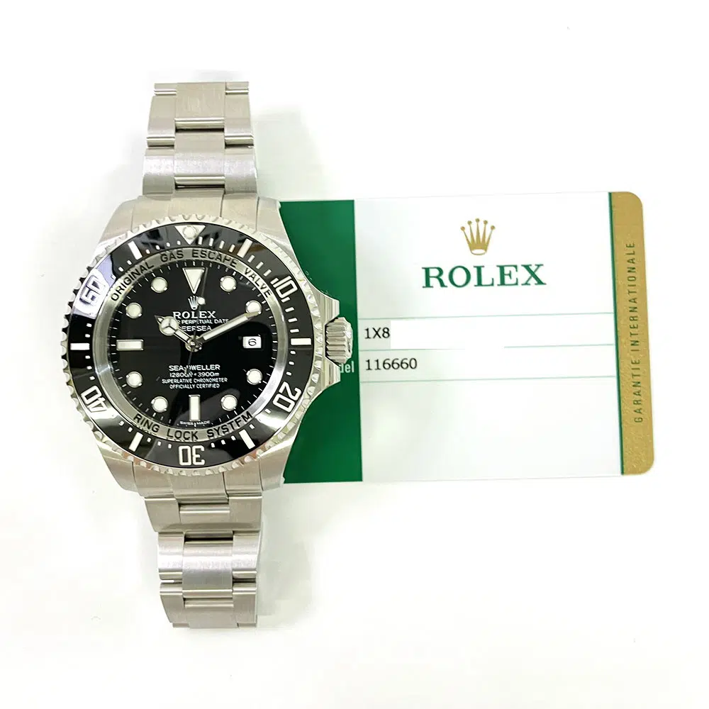 Rolex Sea-Dweller Deapsea 44mm Oyster 116660 Stainless Steel Watch Black Dial 2018 – image 2