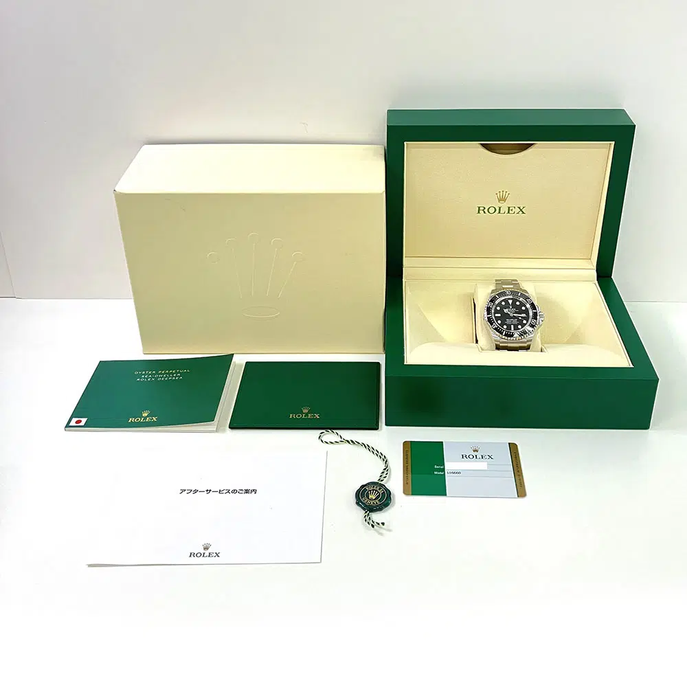 Rolex Sea-Dweller Deapsea 44mm Oyster 116660 Stainless Steel Watch Black Dial 2018 – image 8