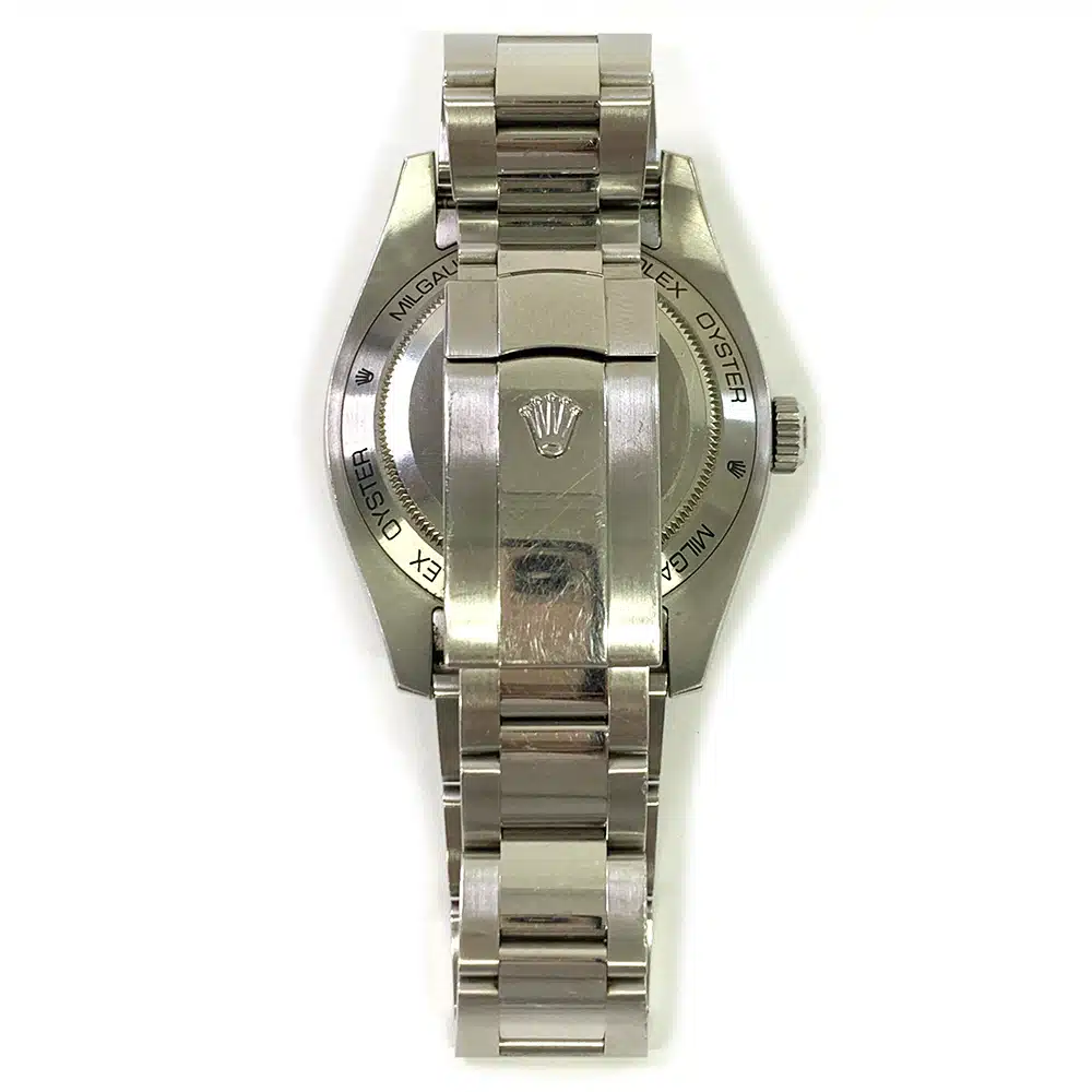 Rolex Milgauss 40mm 116400 Stainless Steel with Black Dial Watch – image 5