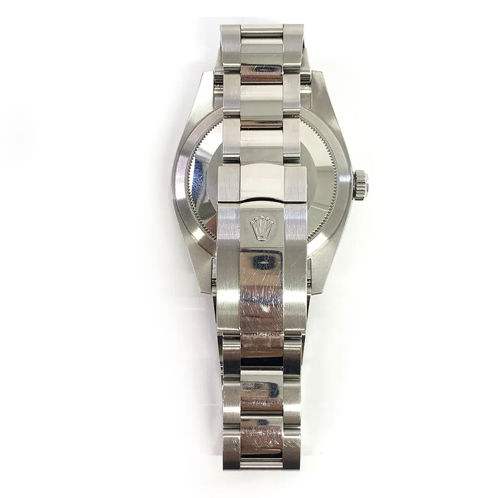 Rolex Sky-Dweller Black Dial 326934 Oyster Stainless Steel Watch White Gold Bezel 2021 – image 5