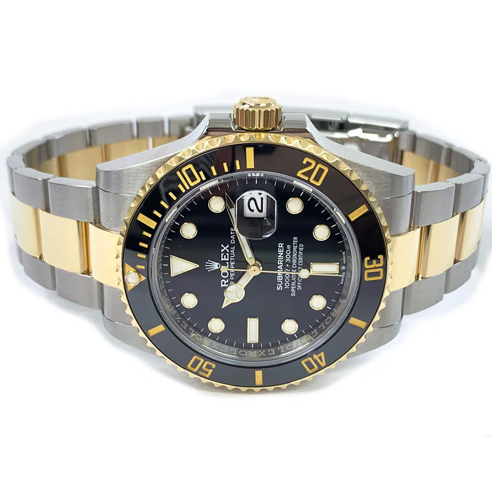 Rolex Submariner Date Black Dial 41mm 126613LN Stainless Steel & Yellow Gold Oyster  Watch MINT 2021 – image 4
