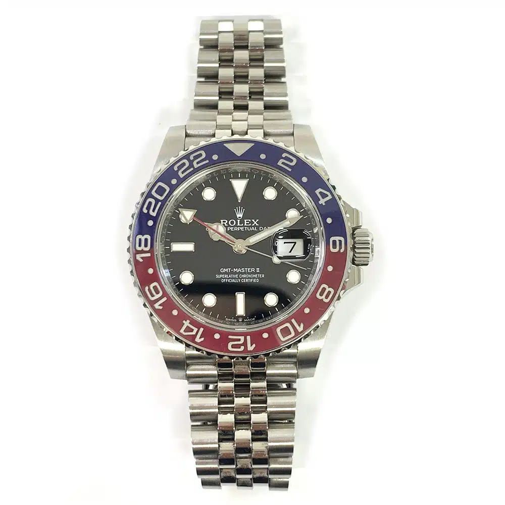 Rolex GMT-Master II  126710BLRO Jubilee Steel Watch Black Dial  "Pepsi" Bezel 2019 – image 2