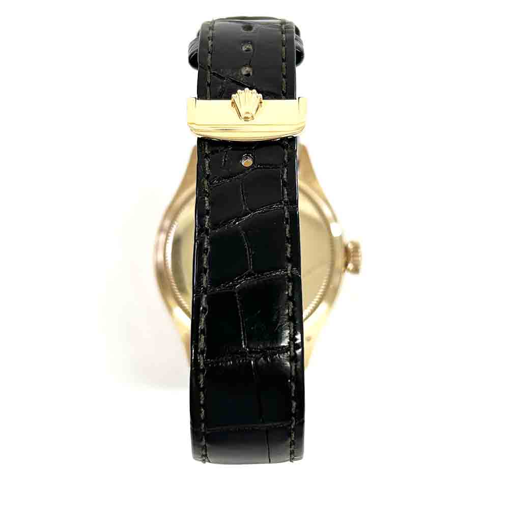 Rolex Cellini Moonphase 39mm 50535 18K Rose Gold with White Dial Watch 2019