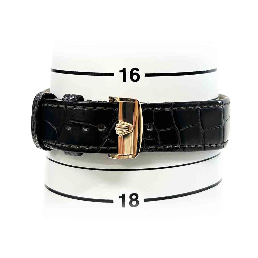 Rolex Cellini Moonphase 39mm 50535 18K Rose Gold with White Dial Watch 2019