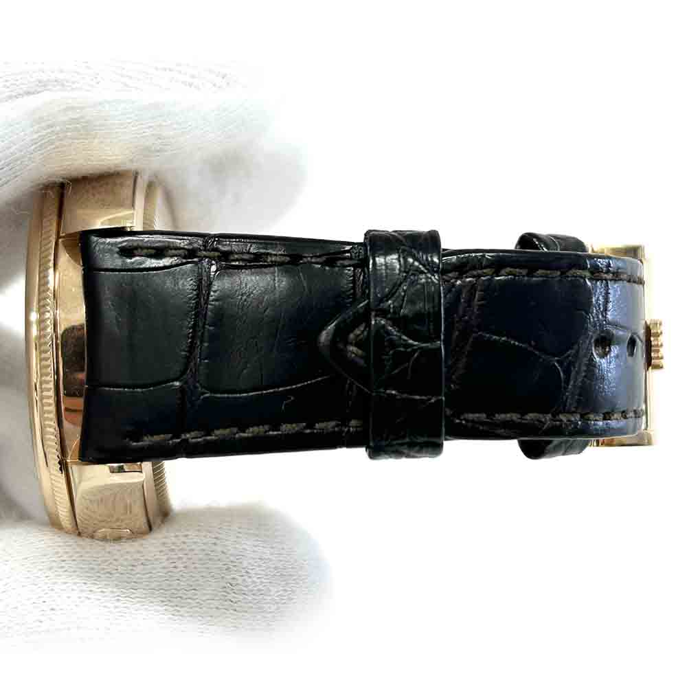 Rolex Cellini Moonphase 39mm 50535 18K Rose Gold with White Dial Watch 2019