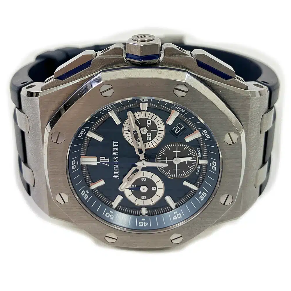 Audemars Piguet Royal Oak Offshore 26480TI.OO.A027CA.01 42mm Titanium with Blue Dial Watch 2020 – image 4