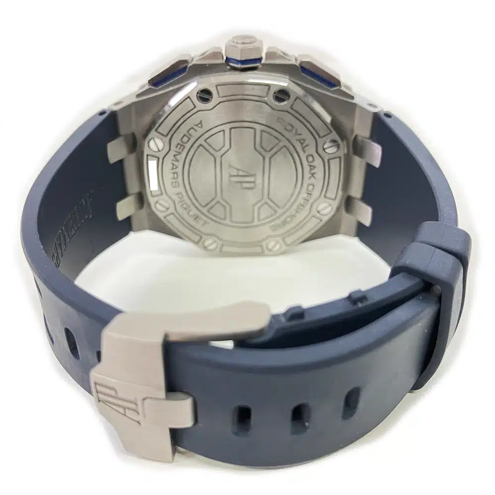 Audemars Piguet Royal Oak Offshore 26480TI.OO.A027CA.01 42mm Titanium with Blue Dial Watch 2020 – image 6
