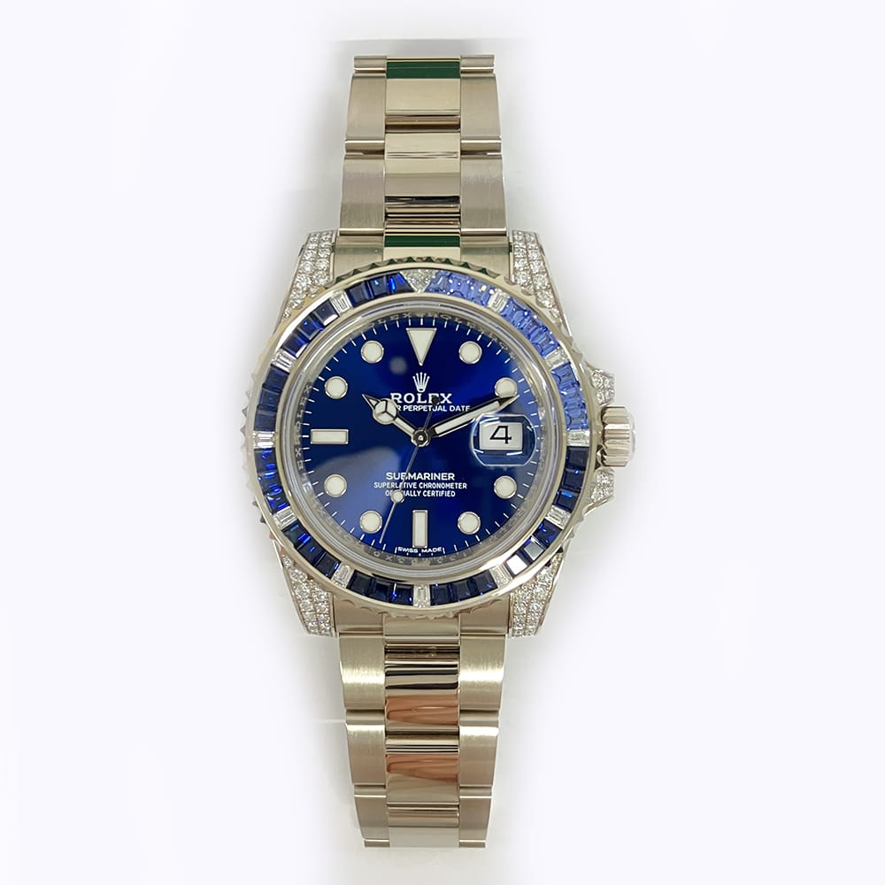 Rolex Submariner Date 116659SABR 40mm White Gold with Blue Dial Watch 2023