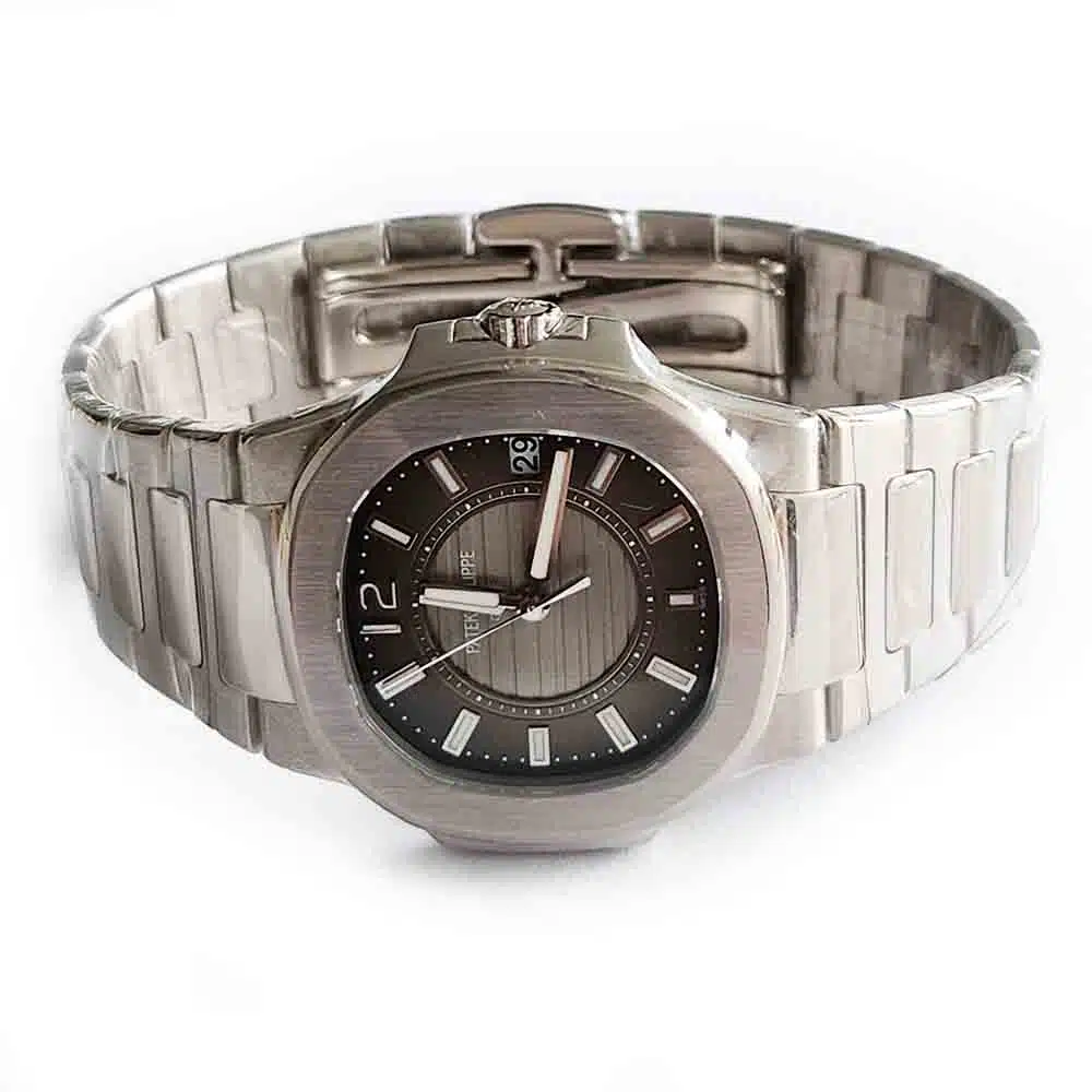 Patek Philippe Nautilus White Gold Grey Dial 7011/1G-010 Watch 2009 – image 3