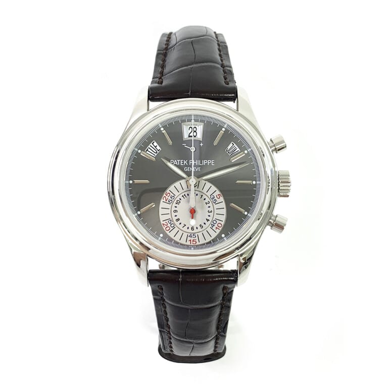 Patek Philippe Annual Calendar 5960P-001 40mm White Gold with Grey Dial