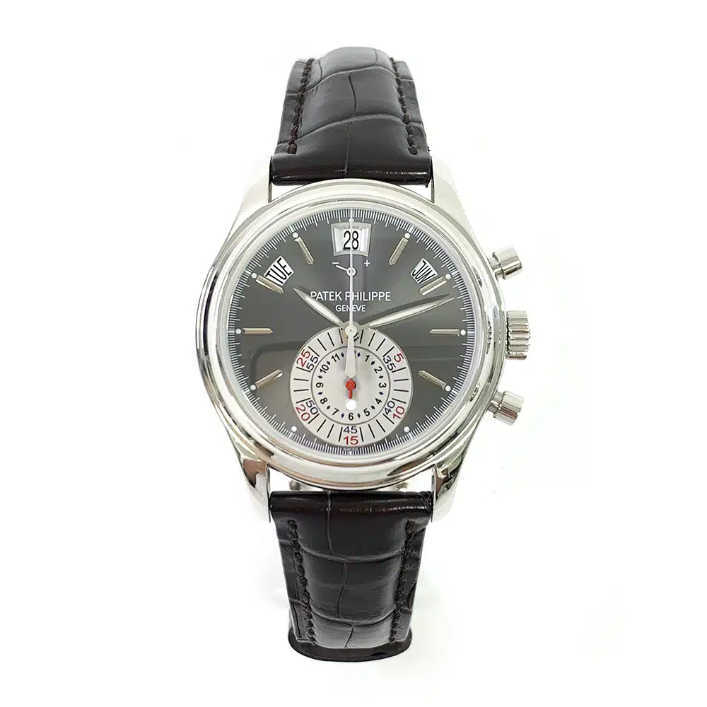 Patek Philippe Annual Calendar 5960P-001 40mm White Gold with Grey Dial