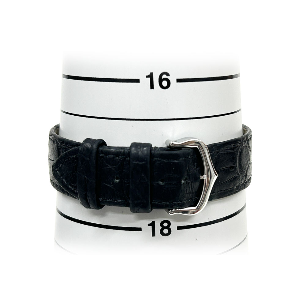 Cartier Santos-Dumont W2SA0011 Stainless Steel & Rose Gold Watch Silver Roman Dial