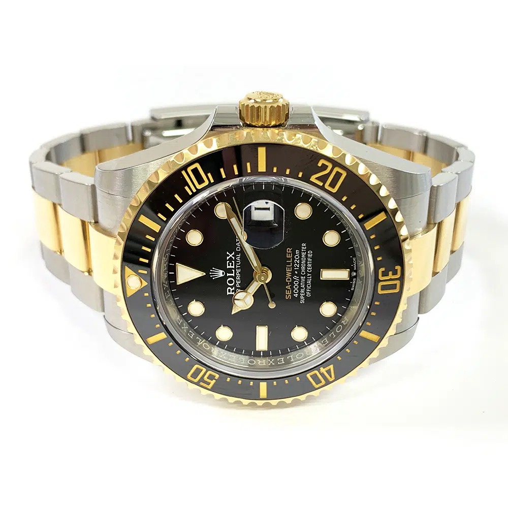 Rolex Sea-Dweller 43mm Oyster 126603 Stainless Steel & Yellow Gold Watch Black Dial 2022 – image 4