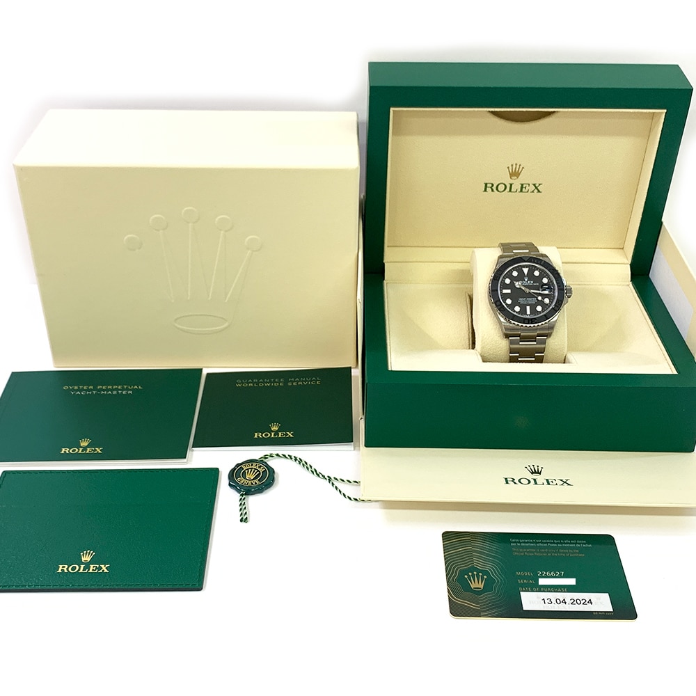 Rolex Yacht-Master 42 226627-0001 Titanium with Black Dial Watch 2024