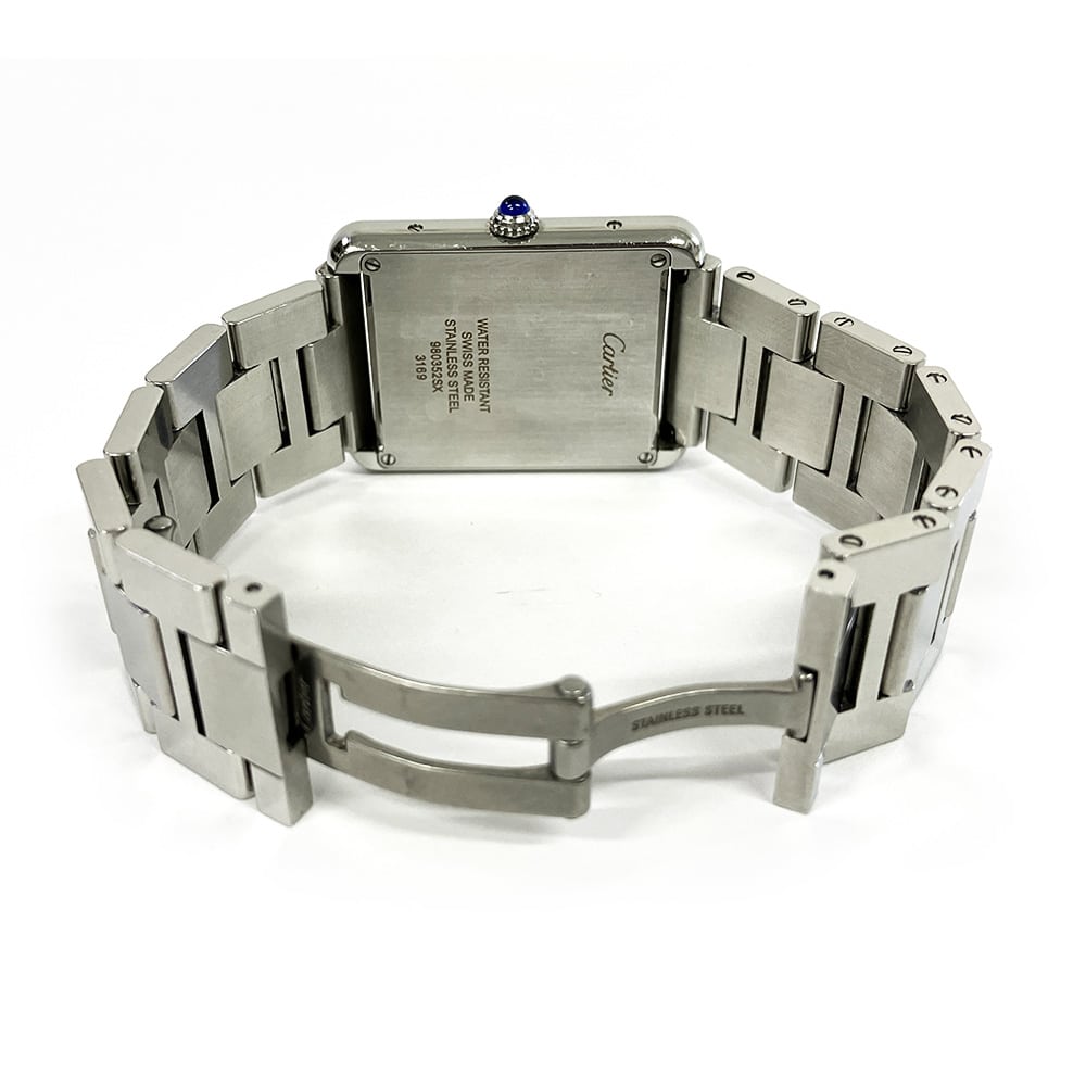 Cartier Tank Solo W5200014 Stainless Steel with White Dial Watch