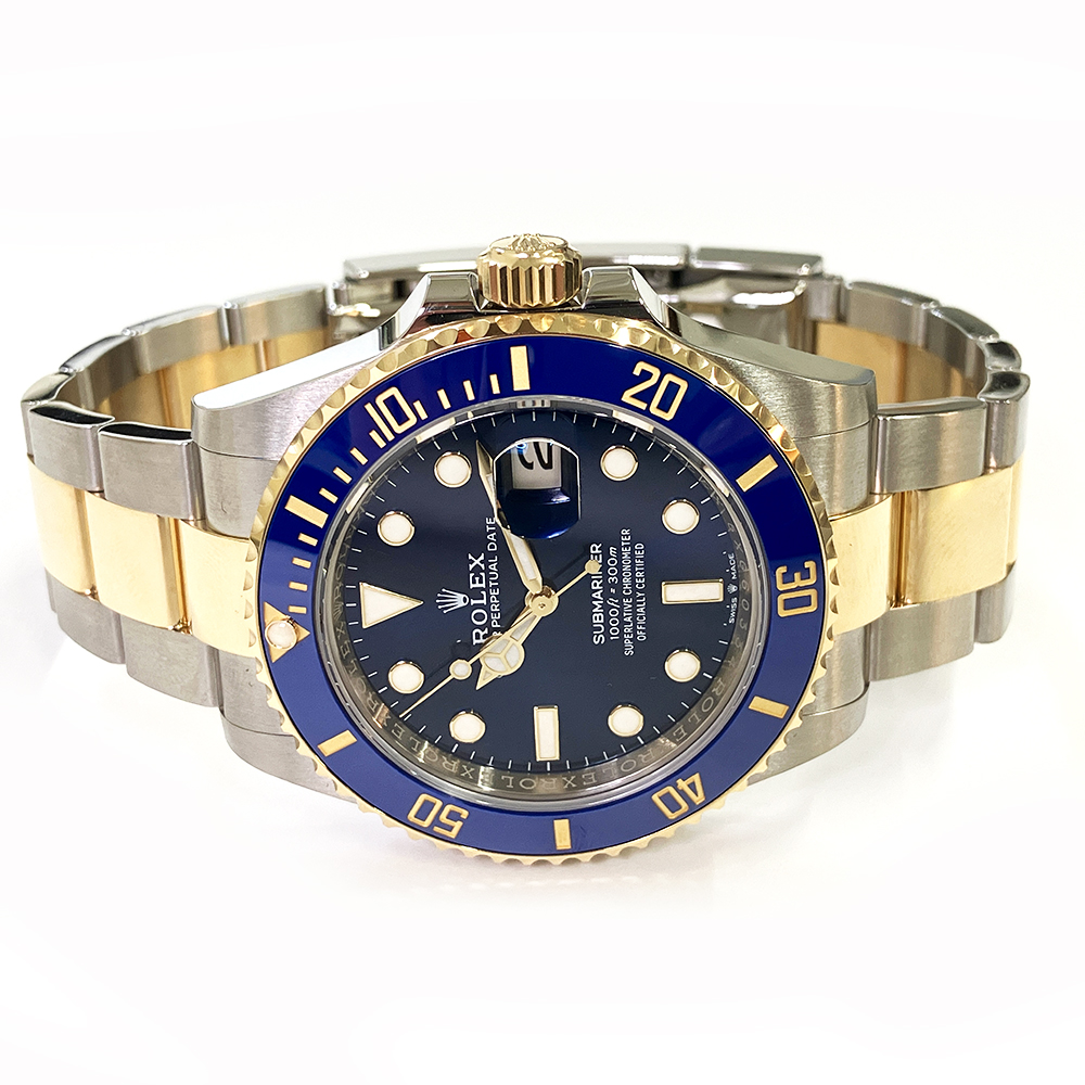 Rolex Two-Tone Submariner 41mm 126613LB-0002 Gold/Steel Oyster Watch Blue Dial 2022