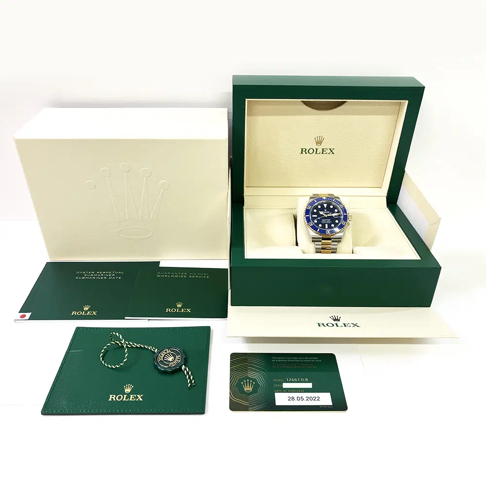 Rolex Two-Tone Submariner 41mm 126613LB-0002 Gold/Steel Oyster Watch Blue Dial 2022 – image 8