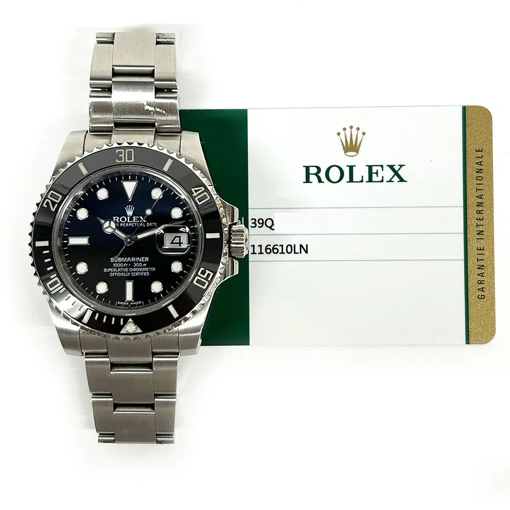 Rolex Submariner Stainless Steel 116610LN 40mm with Black Dial Watch 2015 – image 2