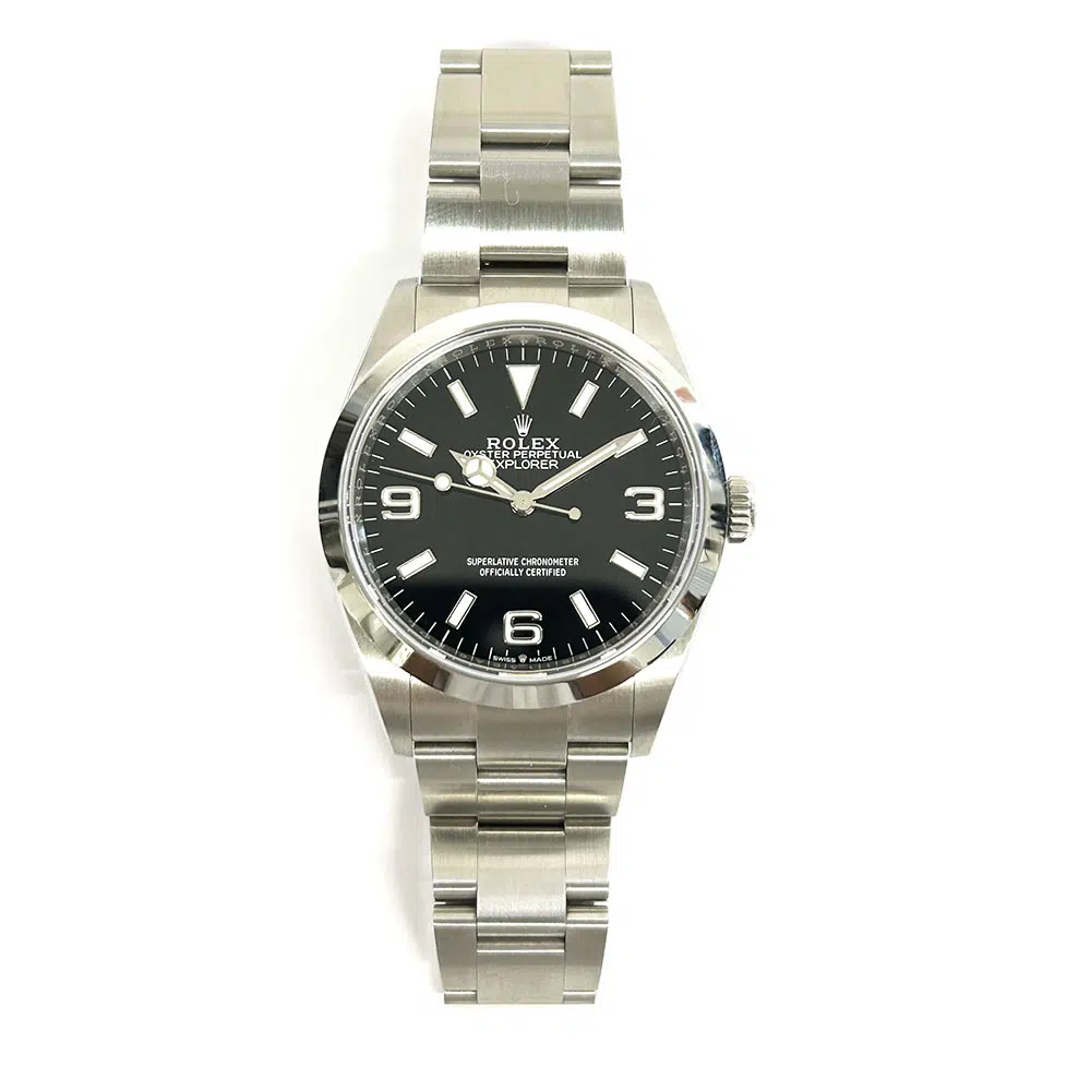Rolex Explorer Black Arabic & Index Dial  36mm 124270  SS Oyster Watch 2023 – image 3