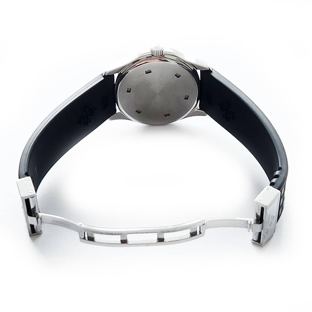 Patek Philippe Aquanaut 4961A-001 Stainless Steel With Black Rubber Watch Black Dial 2009