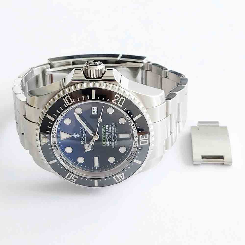 Rolex Sea-Dweller Deapsea 44mm Oyster 116660 Stainless Steel Watch D-Blue Dial 2017