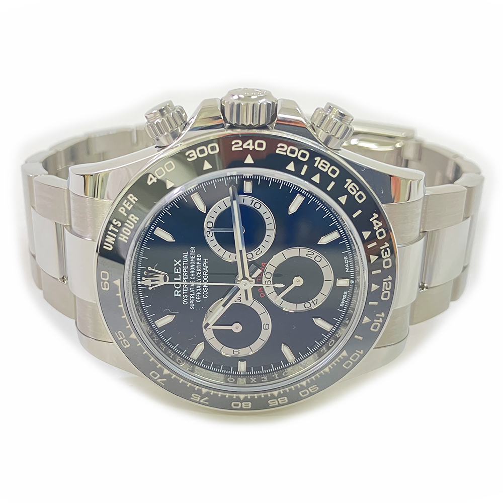 Rolex Daytona 40mm 126500ln-0002 Oyster Stainless Steel Watch Black Index Dial 2024