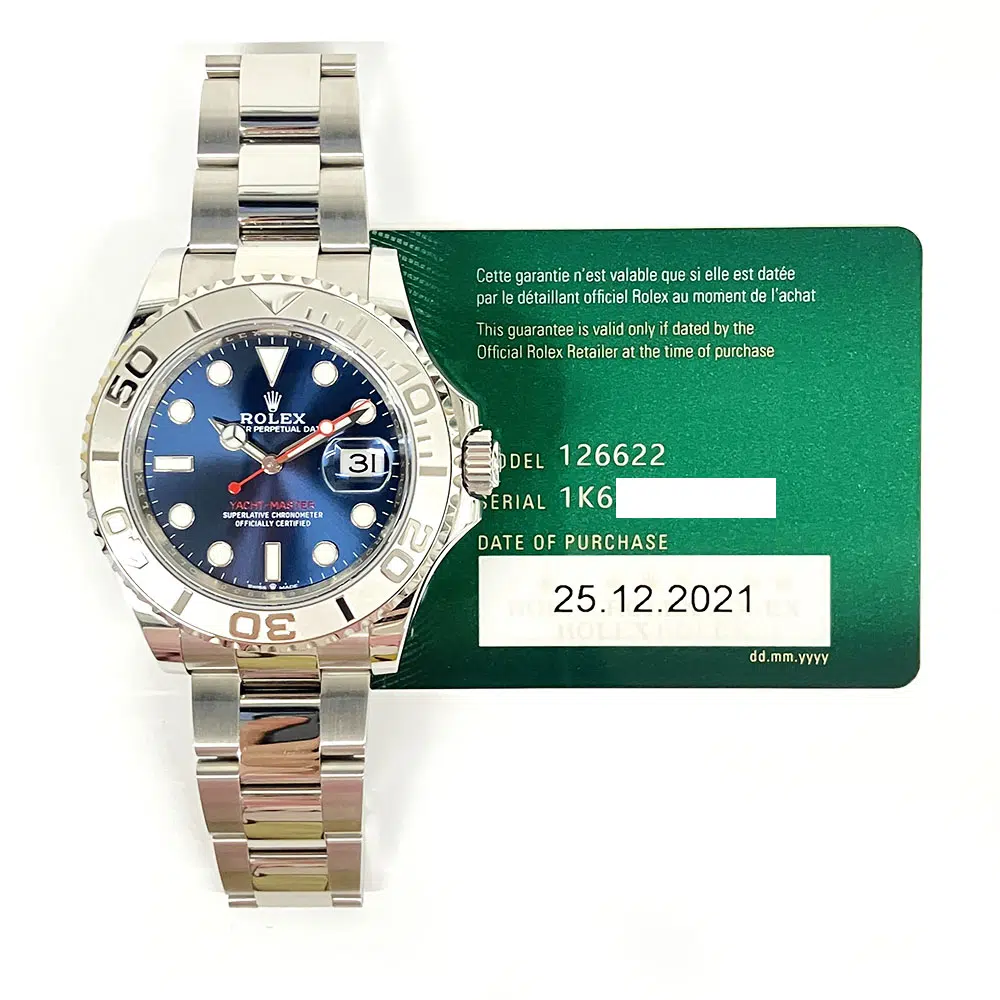 Rolex Yacht-Master 40mm 126622 Oystersteel with Blue Dial Watch – image 2
