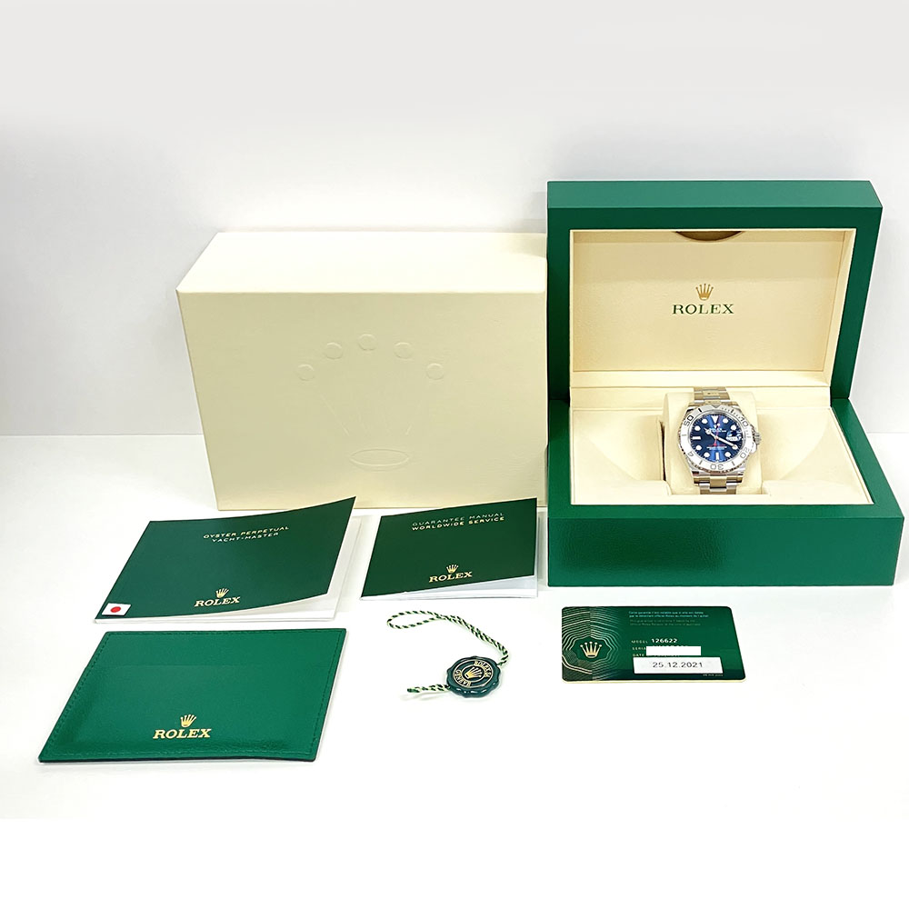Rolex Yacht-Master 40mm 126622 Oystersteel with Blue Dial Watch