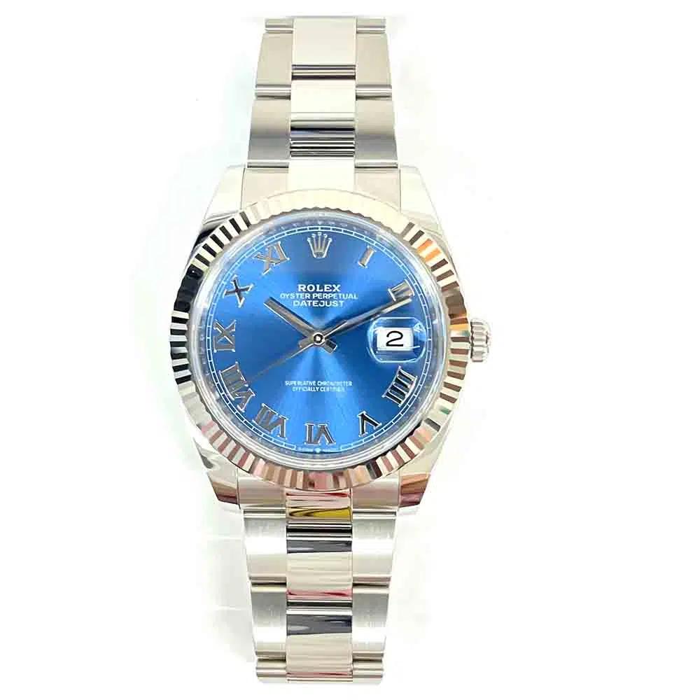 Rolex Datejust 126334-0025 Stainless Steel Watch Blue Roman Dial 2024 – image 3