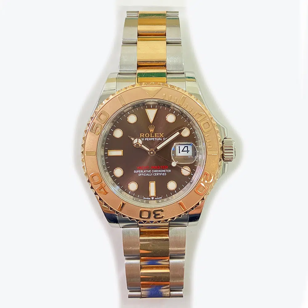 Rolex Yacht-Master 40mm Oyster 126621-0001 Two Tone Stainless Steel & Rose Gold Watch Chocolate Dial 2021 – image 3
