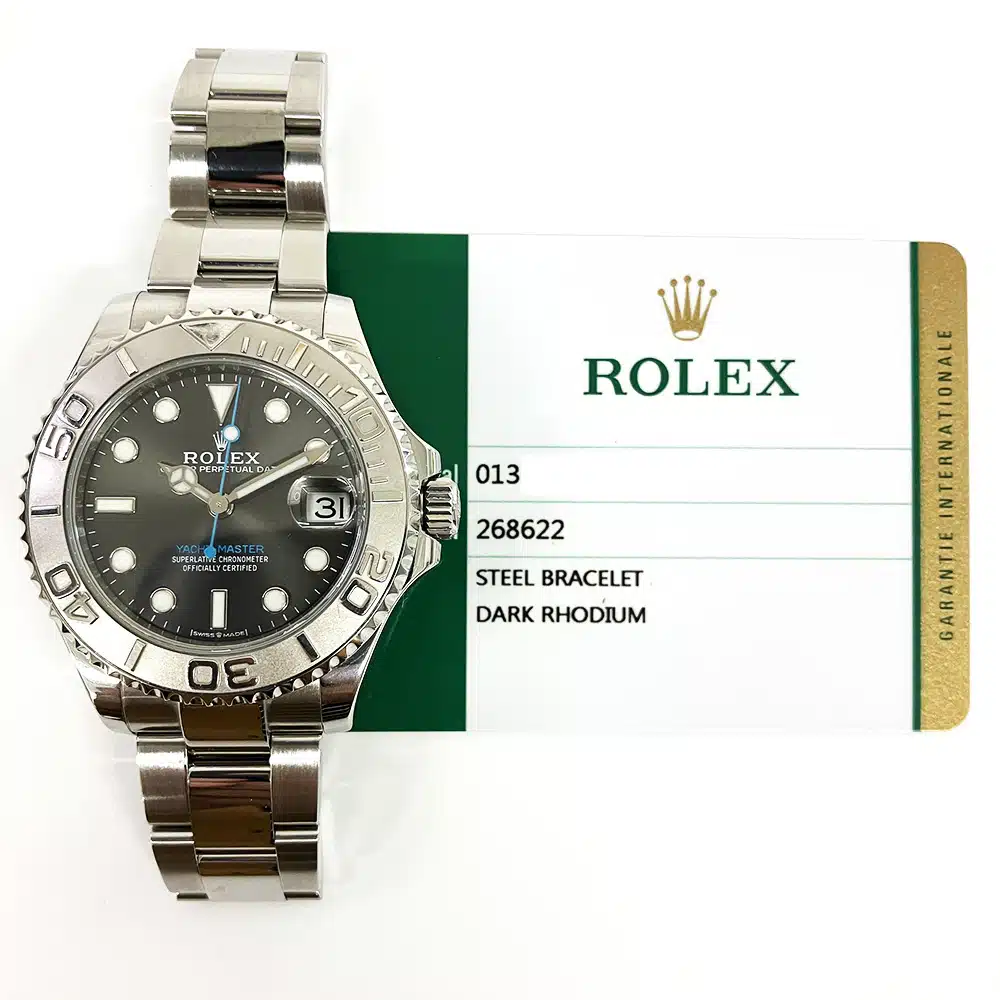Rolex Yacht-Master 268622 40mm Oyster Stainless Steel with Slate Dial Watch 2019 – image 2